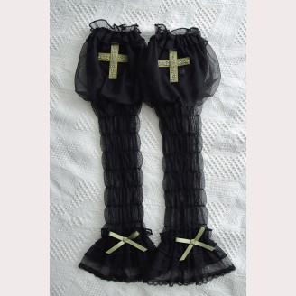 Cross Hime Gothic Lolita Style Hand Sleeves by Alice Girl (AGL50A)
